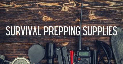 Prepping Survival Supplies For When SHTF Budget Supplies You Will Need After a Natural Disaster Kindle Editon
